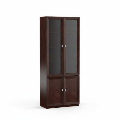 Meubles de bureau du système, vitrine, classeur, classique, bois, armoire, étagère
