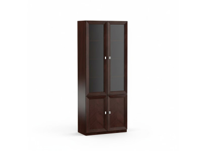Meubles de bureau du système, vitrine, classeur, classique, bois, armoire, étagère