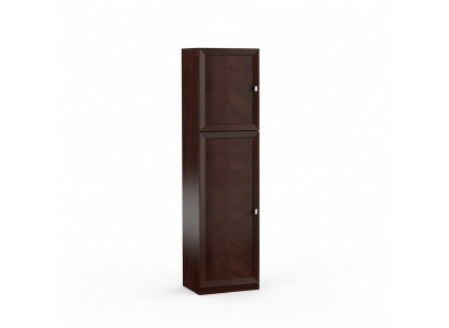 Système Mobilier de bureau Vitrine Armoire de classement Déco Classique en bois Armoire Étagère