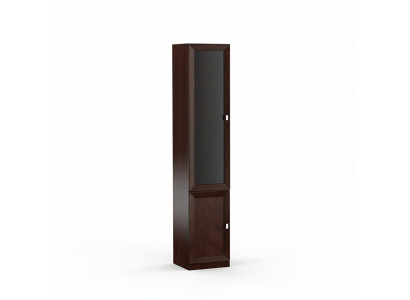 Système de bureau Mobilier décoratif Vitrine Armoire de classement Classique en bois Armoire Étagère