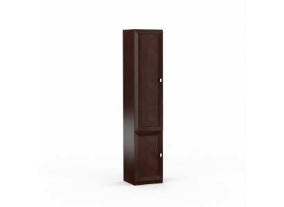 Système de mobilier de bureau décoratif Vitrine Armoire de classement Classique Étagère en bois Garde-robe
