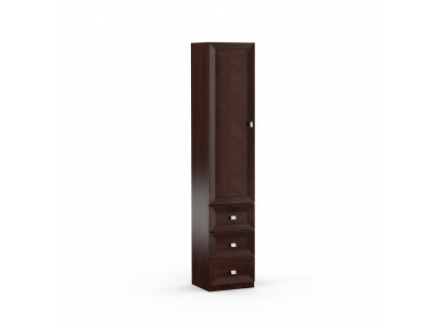 Système de meubles de bureau Vitrine Armoire de classement Étagère Classique en bois Armoire décorative