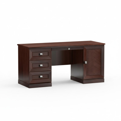 Bureau en bois noble Classique r Table Bureau Tables de bureau Style antique Monaco