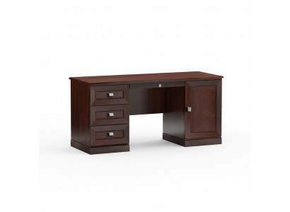 Bureau en bois noble Classique r Table Bureau Tables de bureau Style antique Monaco