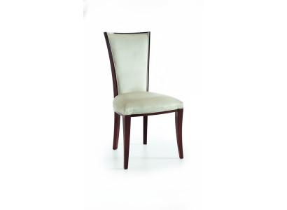 Chaise de designer Fauteuil Royal Classique Chaises Rembourrage Siège en bois