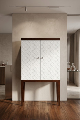 Garde-robe Bar Armoire Vitrine Vitrine Salle de séjour Designer Étagère design Meubles