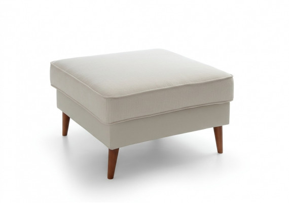 XXL Club Repose-pieds Tabouret de salon Ottoman Pufa Cuir Textile Décor Ottoman