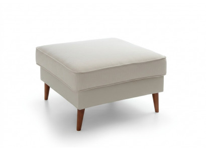 XXL Club Repose-pieds Tabouret de salon Ottoman Pufa Cuir Textile Décor Ottoman