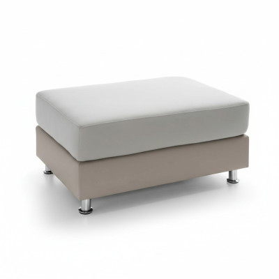 XXL tabouret club Club Lounge tabouret cuir textile Ottoman Designer Pufa