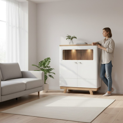 Vitrine Armoire Vestiaire Vitrines Armoires Bureau Salon Armoire étagère nouveau ASKB