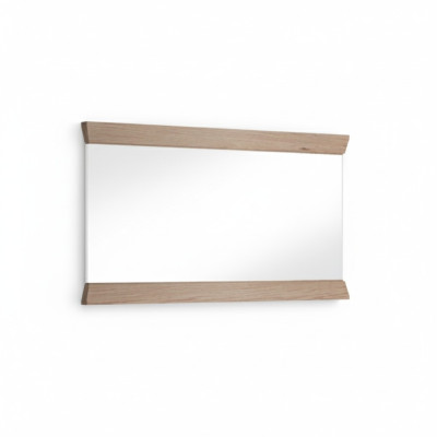 Miroir Miroir mural Designer Entrée Salon Salle de bain Bois Verre design Tremble AS-L1