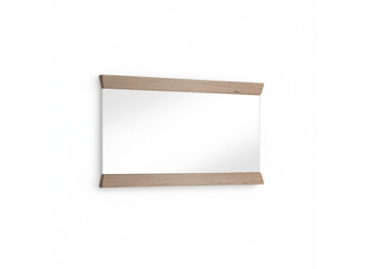 Miroir Miroir mural Designer Entrée Salon Salle de bain Bois Verre design Tremble AS-L1