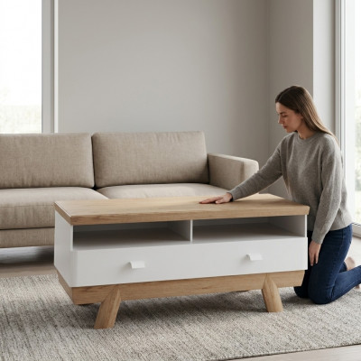 Meuble TV Vaisselier Meuble TV Armoire de télévision Table TV moderne Armoire en bois AS-RTVM