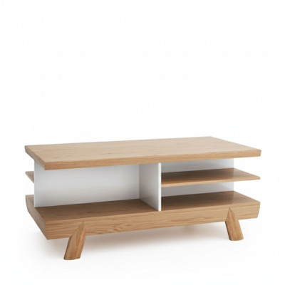 Meuble TV buffet Meuble TV Armoire TV Table TV moderne Armoire en bois Aspen AS-S3
