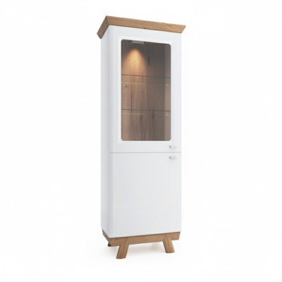 Vitrine moderne armoire de salon armoire haute vitrine d'hôtel Aspen AS-W12