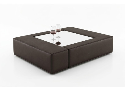 Table en verre de luxe: Table d'appoint moderne pour le salon - sécuritaire pour les enfants