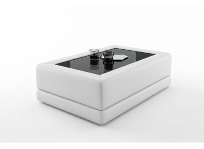 Table basse moderne, table designer, table en verre, tables d'appoint pour canapé, salon