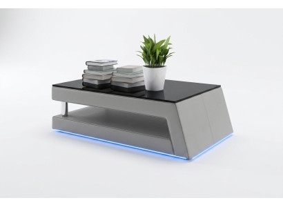 Table d'appoint de canapé en verre design moderne Tables de salon Table basse