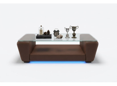 Table basse moderne en verre design Table d'appoint Table de salon Table basse de canapé