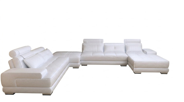 Conception moderne Canapé en cuir pour canapé-lit rembourré Design Moderne Paysage d'ameublement en tissu Sofa Sofa Seat
