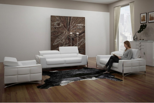 Sofa suite en cuir multifonctionnel pour le siège du canapé en cuir du salon