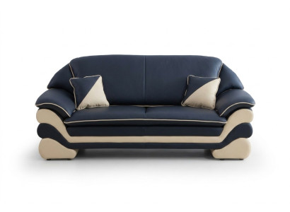 Canapé en cuir Canapé classique r 3 places Canapés Canapés Designer Tapisserie