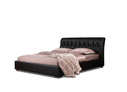 Chambre de designer Lit double Lit Lits Cuir Hôtel de luxe Rembourrage