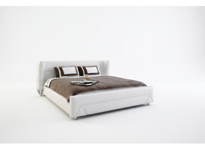 Lit de design moderne Hôtel Lits XXL Style de luxe Double Cuir 140 160 180x200cm