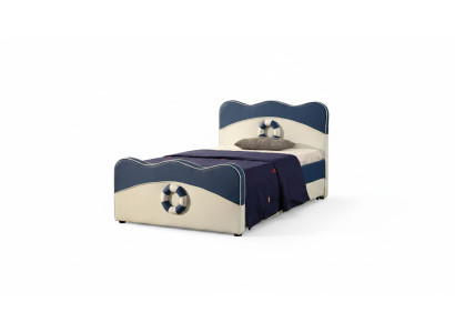 Lit d'enfants Lit Literie Lits Hôtel de luxe Jeunesse 3D XXL Grand 120 / 150x200cm nouveau