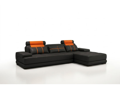 Canapé d'angle rembourré de style XXL pour salon design
