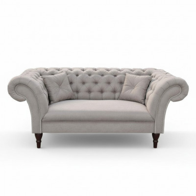 Chesterfield 2 places Canapé Upholstery Sofa design club lounge ensemble de revêtement 2 places