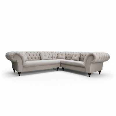 Canapé d'angle Chesterfield Preston Canapé canapé Canapé paysage Coin Canapé Eck Design nouveau
