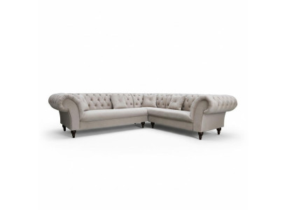 Canapé d'angle Chesterfield Preston Canapé canapé Canapé paysage Coin Canapé Eck Design nouveau