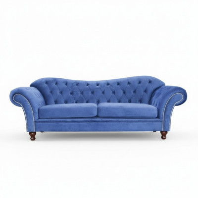 Canapé-lit Chesterfield SHEFFIELD 3 places avec fonction lit Canapé Canapés neufs