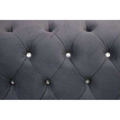 Chesterfield York Blink 3 places Canapé Tissu Canapé Canapés nouveaux Canapé Designer