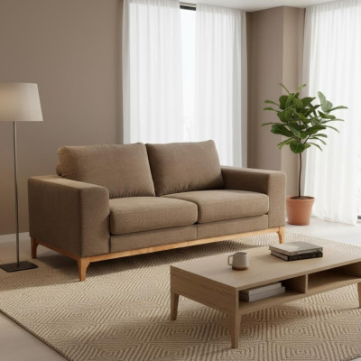 Canapé 2 places Tissu d'ameublement Canapé Bureau Designer Bureau Cabinet d'avocats Tabouret Canapés Sofa