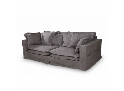 Canapé d'angle rembourré XXL moderne Canapés Rembourrage Canapé Canapé Grand canapé textile 240 cm nouveau