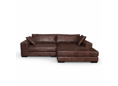Canapé d'angle Design Jan en cuir Sofas Corner Sofas Upholstery Seat Canapé paysage neuf de salon