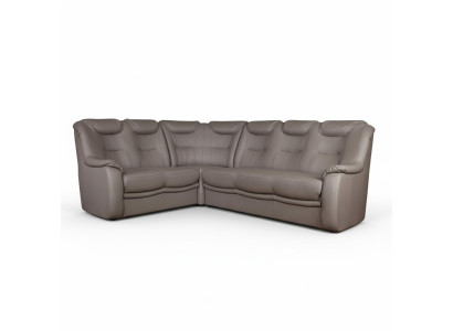 Canapé d'angle design Canapé Kassel Canapé en cuir Rembourrage Sièges Canapés d'angle Paysage de vie nouveau