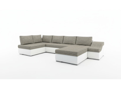 Moderne Ecksofa Schlafsofa Bettfunktion Couch Polsterung Eckgarnitur Wohnlandschaft
