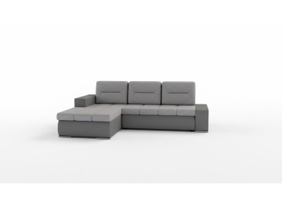 Canapé d'angle design Ottavio avec fonction lit Canapé paysage de vie Canapé convertible Sofas Sleep Sofa