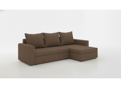 Design Canapé d'angle Canapé convertible Fonction lit Canapé Cuir Revêtement textile Canapés neufs 502
