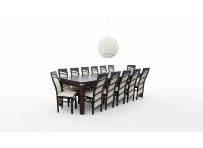 Ensemble de chaises de salle à manger au design, ensemble de chaises de table + 12 chaises sets de salle à manger