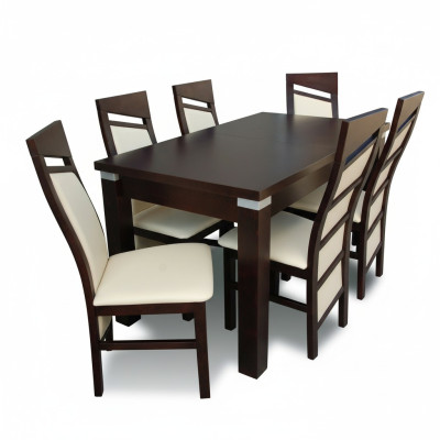 Table à manger 6 chaises Ensemble de sièges Set Table chaise Ensemble Salles à manger Sets Design