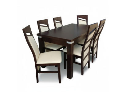 Table à manger 6 chaises Ensemble de sièges Set Table chaise Ensemble Salles à manger Sets Design