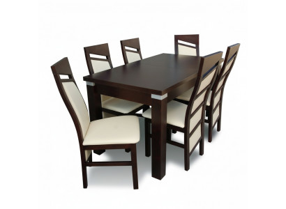 Table à manger 6 chaises Ensemble de sièges Set Table chaise Ensemble Salles à manger Sets Design