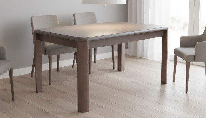 Table de conférence design XXL 230cm, table en bois, tables de réunion salle à manger