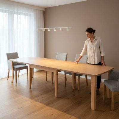 Table de salle à manger Tables à manger Tables Table de réunion Bureau Bois Design Table de conférence