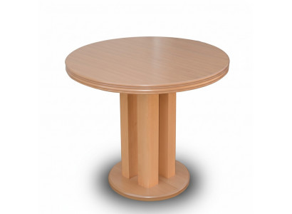 Table ronde Tables rondes Salle à manger Salon Bois Extensible jusqu'à