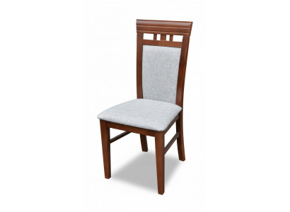 Siège de chaise de bureau en bois massif capitonné de design de luxe